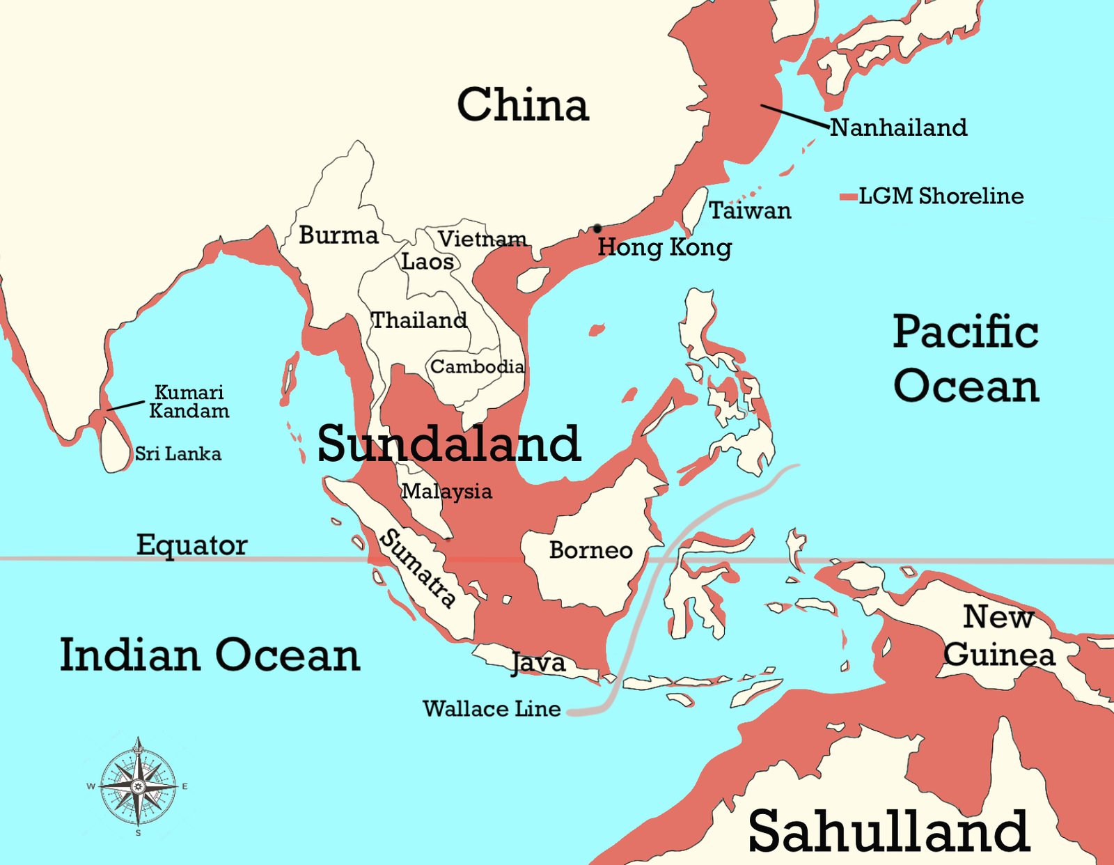 Sundaland during the Last Glacial Maximum